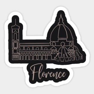 Florence, El Duomo Sticker